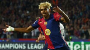 Lamine Yamal hace historia en su centenario con el Barcelona… pero el Inter se lleva un empate de Montjuic
