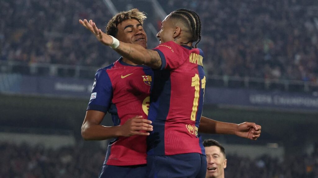 El Barcelona golea 4-0 al Borussia Dortmund en la ida de los cuartos de final de la UEFA Champions League