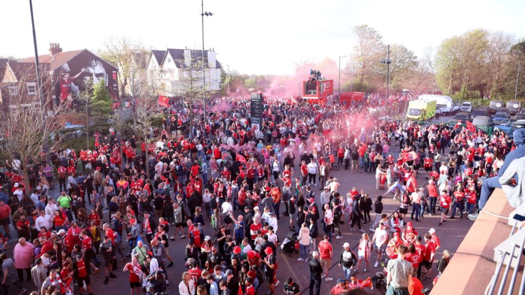 Las calles de Liverpool celebran el títiulo