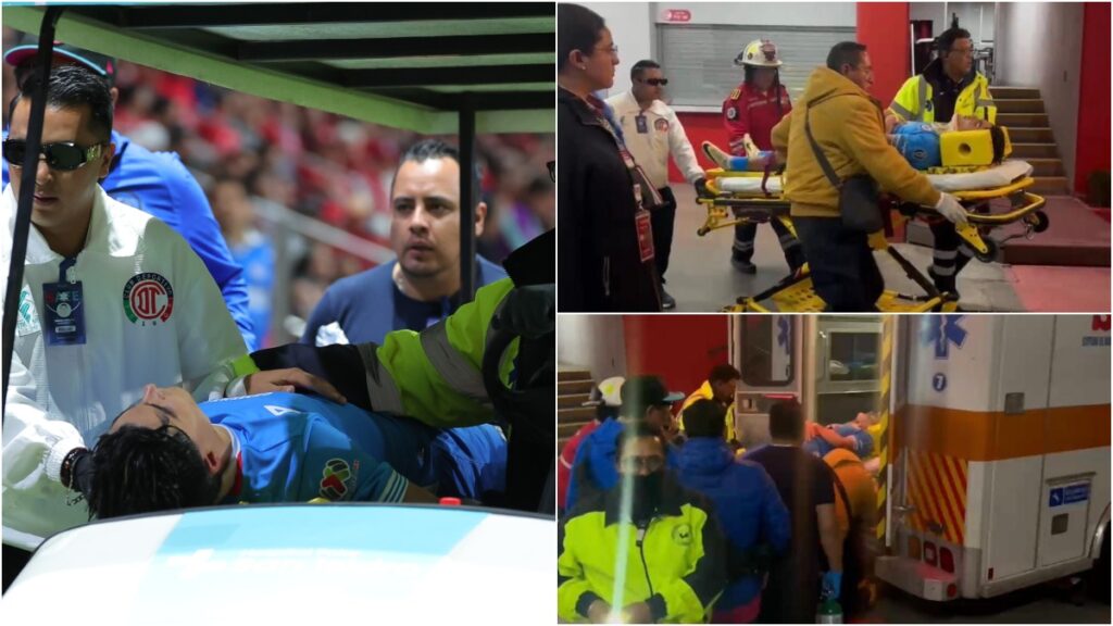 Luka Romero, en camino al hospital