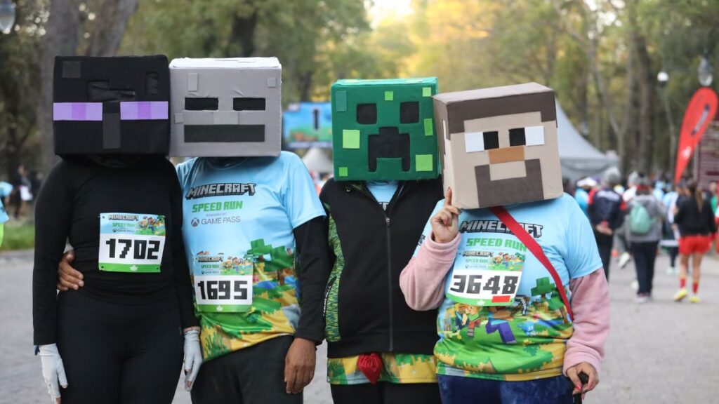 Fans se dieron cita para participar en el Speed Run de Minecraft | CORTESÍA