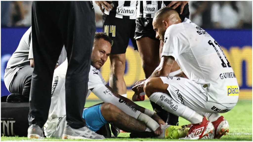 Neymar llora por su última lesión | Reuters