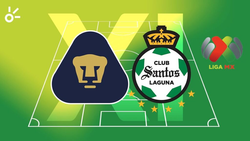 Pumas vs Santos: Alineaciones