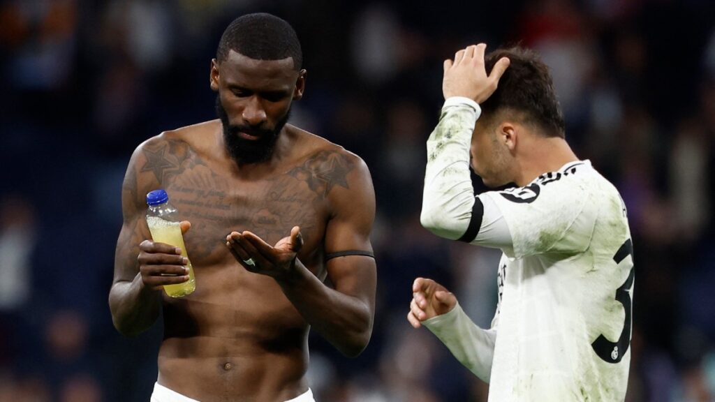 Rudiger y Asencio no han pido sostener la defensa del Real Madrid