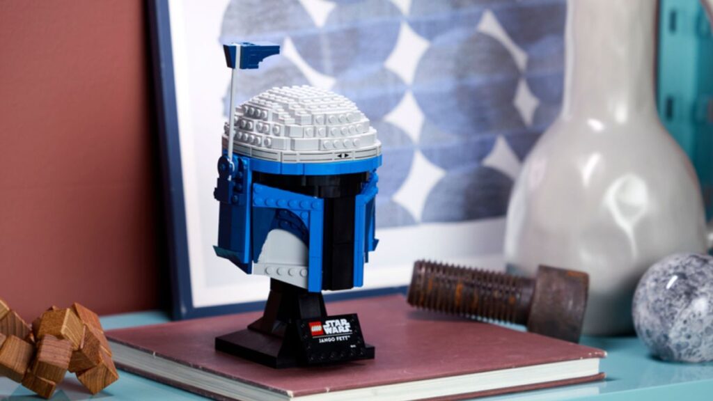 Así luce el casco de Jango Feet en LEGO | CORTESÍA