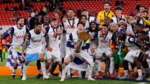 El increíble error de la UEFA que estropeó la celebración de Tottenham en la Europa League