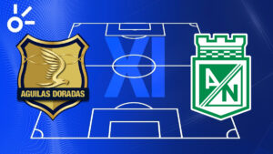 Posibles alineaciones del Águilas Doradas vs Atlético Nacional por la Liga BetPlay Dimayor 2025-I