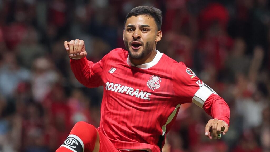Alexis Vega, figura del Toluca en el Clausura 2025 de la Liga MX