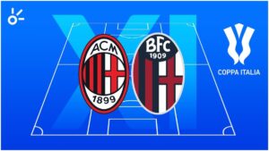 Posibles alineaciones del AC Milan vs Bologna: ¿Cómo salen en la final de la Coppa Italia 2024-25?