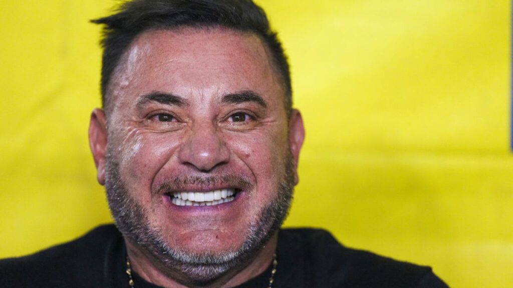 Turco Mohamed durante la final de ida de la Liga MX 2025 entre América y Toluca
