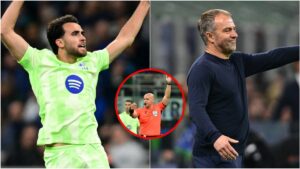 Eric García y Hansi Flick cargan contra el arbitraje: “Todos sabemos lo que pasó la última vez”