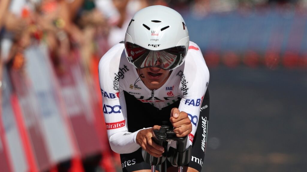Isaac Del Toro, ciclista mexicano | AP.