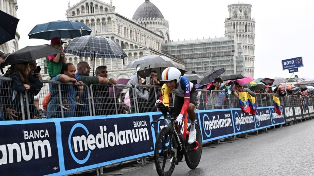 Egan Bernal en el Giro de Italia | Reuters.