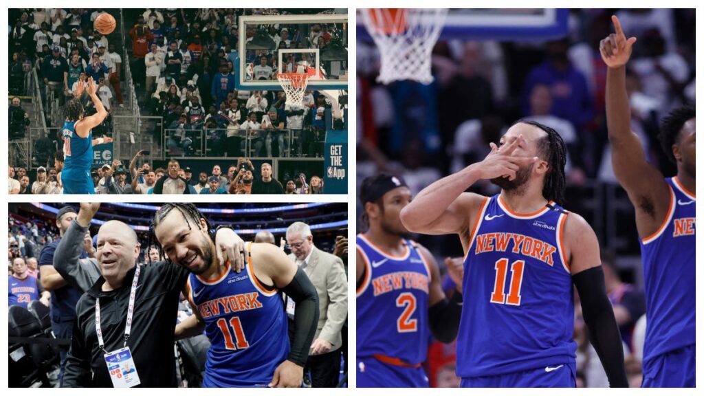 Brunson lidera a los Knicks con 40 puntos para vencer a Pistons. Reuters/AP