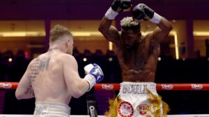 Canelo Álvarez derrota a un elusivo William Scull para volver a proclamarse campeón indiscutido de las 168 libras