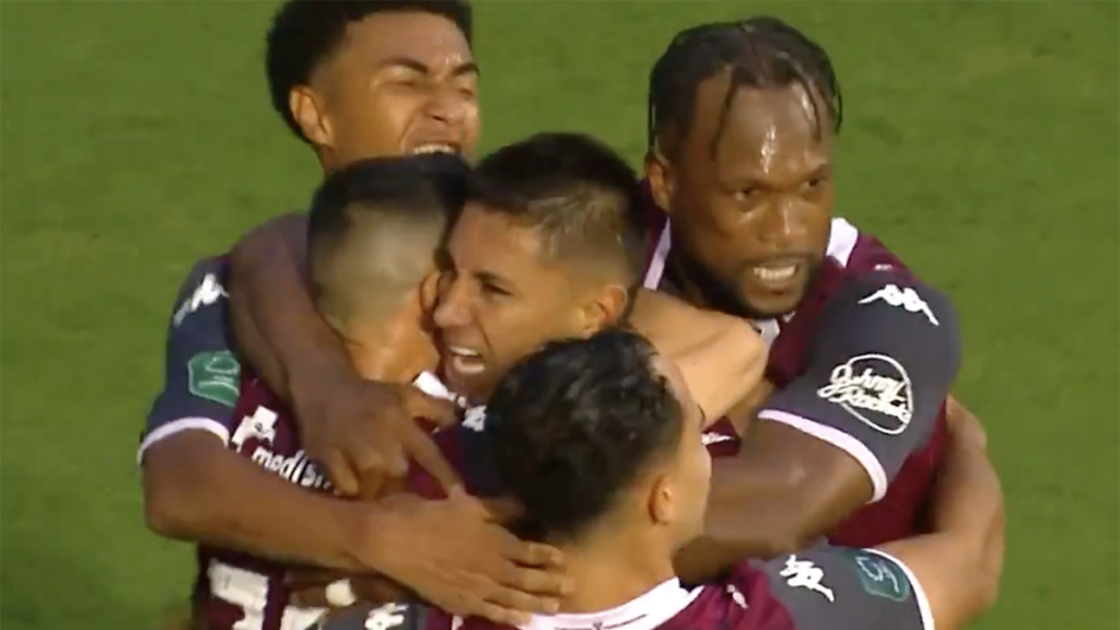 Saprissa mostró una gran superioridad ante Herediano | Captura: FUTV