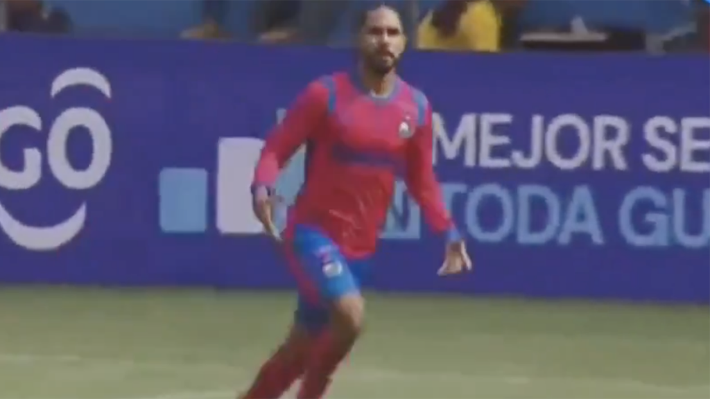 José Morales convirtió el tanto de la clasificación | Captura: Tigo Sports