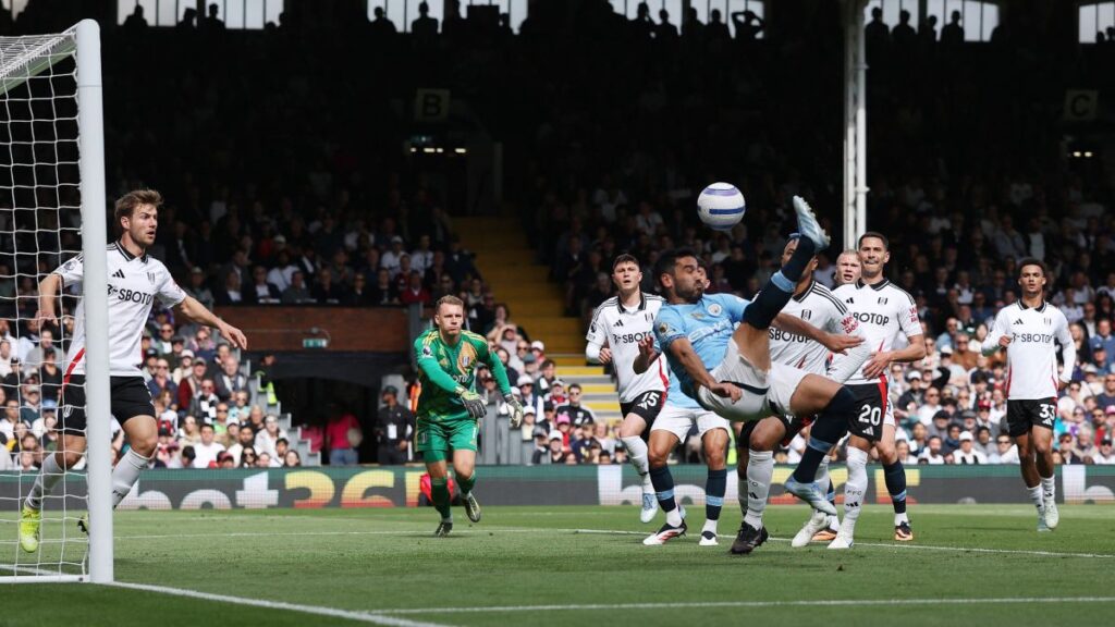 Gundogan abre el marcador con un golazo | REUTERS/Toby Melville