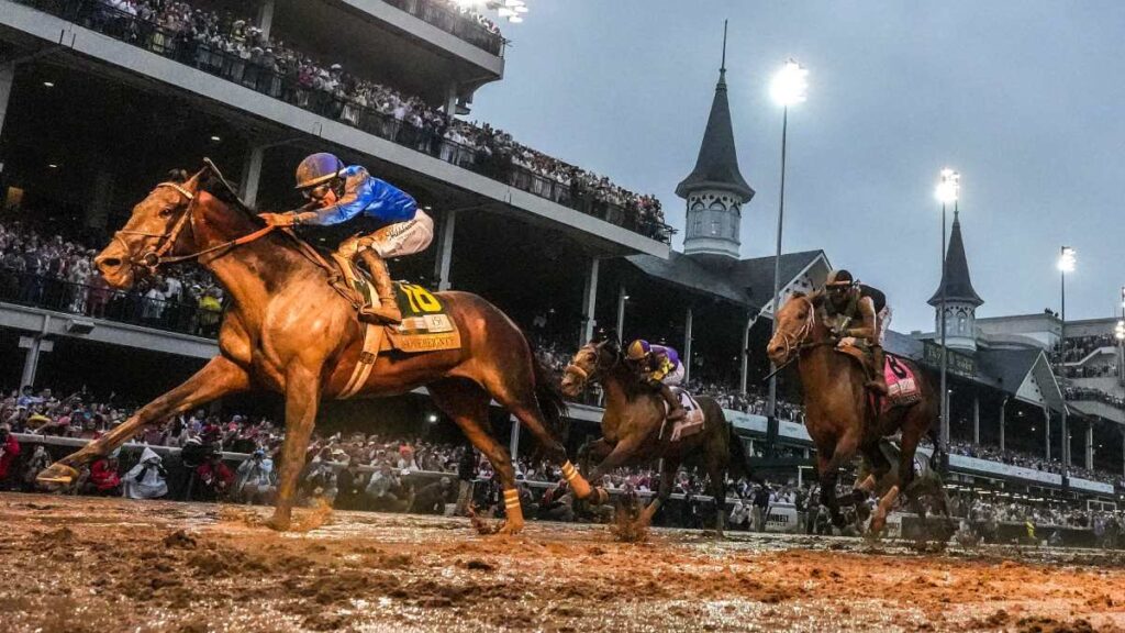 Sovereignty y Junior Alvarado, ganadores de la edición 151 del Derby de Kentucky