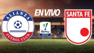 Alianza F.C vs Independiente Santa Fe en vivo la Liga BetPlay 20025-I: Resultado y goles de la jornada 20, al momento