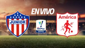 Junior vs América de Cali, en vivo la Liga BetPlay Dimayor 2025-I: Resultado y goles de la jornada 17, en directo online