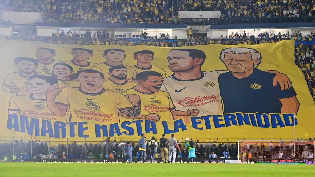 América y un tifo histórico en la final de ida ante Toluca