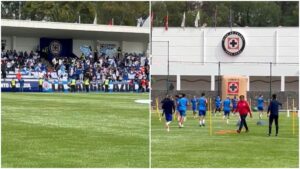 ¡Unión celeste! Cruz Azul abre las puertas de su entrenamiento a su afición