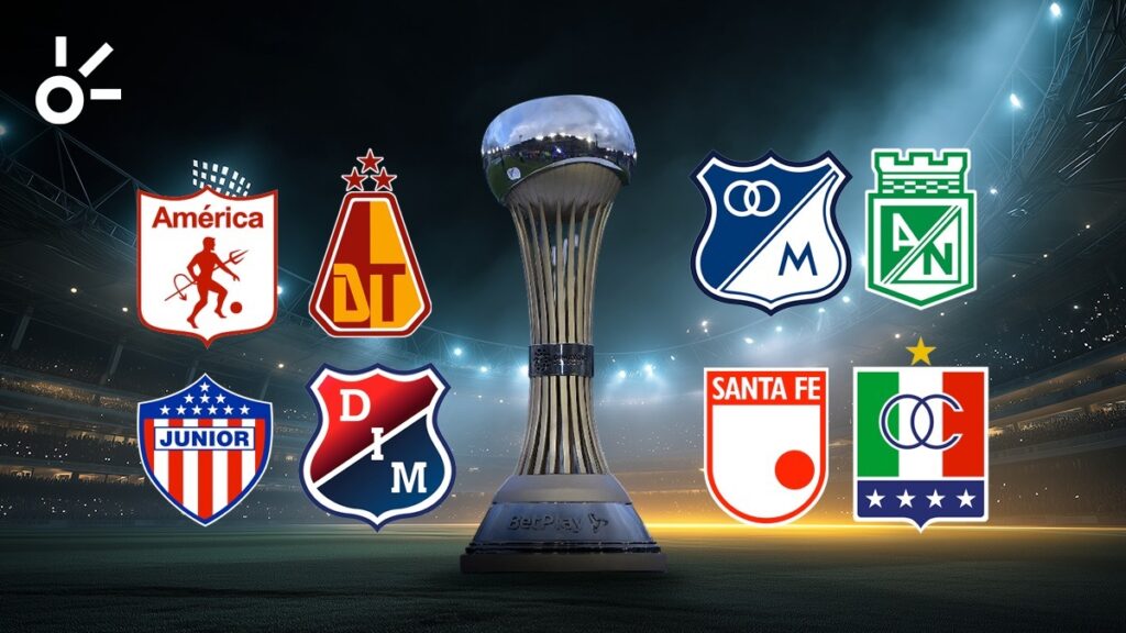 Clubes clasificados a los cuadrangulares Liga BetPlay Dimayor 2025-I / Claro Sports