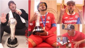 ¡Fiesta en el Infierno! Los Diablos Rojos del Toluca festejan el título del Clausura 2025 en el vestidor