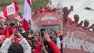 ¡Desfile del campeón! El Toluca festeja con sus aficionados la obtención del título del Clausura 2025
