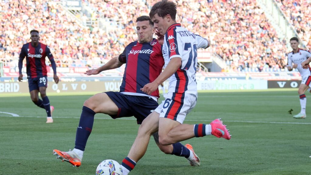 Genoa finalizó la temporada con goleada al Bologna