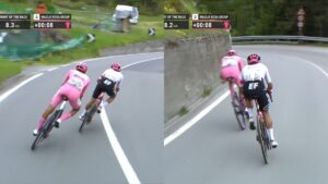 ¡Rueda a rueda! La vibrante lucha entre Isaac del Toro y Richard Carapaz en la etapa 17 del Giro de Italia