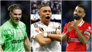 Así va la pelea por la Bota de Oro 2024-25 entre Mbappé, Salah y Gyokeres