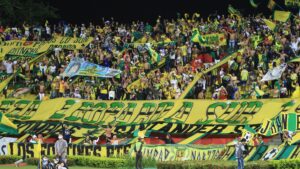 Hinchas del Bucaramanga generan caos en Bogotá: ¿Qué pasó?