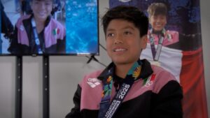 Iñaki Hernández, el joven mexicano que hace su “lucha” en los clavados