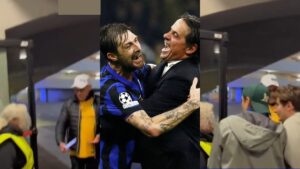 Aficionados del Inter abandonan el Giuseppe Meazza cuando perdían y pese a súplicas no pudieron ingresar para la prórroga