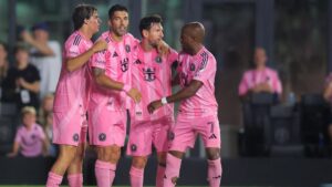 Leo Messi marca doblete con el Inter Miami y rompe récord al llegar a 865 goles