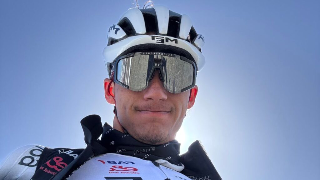 En la etapa 7 llegó en el segundo puesto