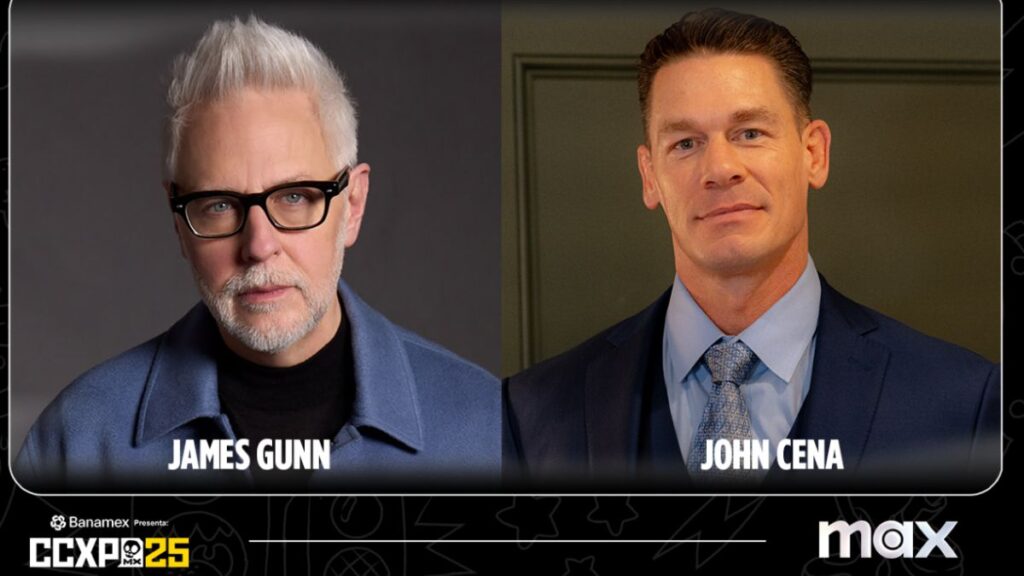 James Gunn y John Cena estarán presentes en la CCXPMX 2025 | Cortesía