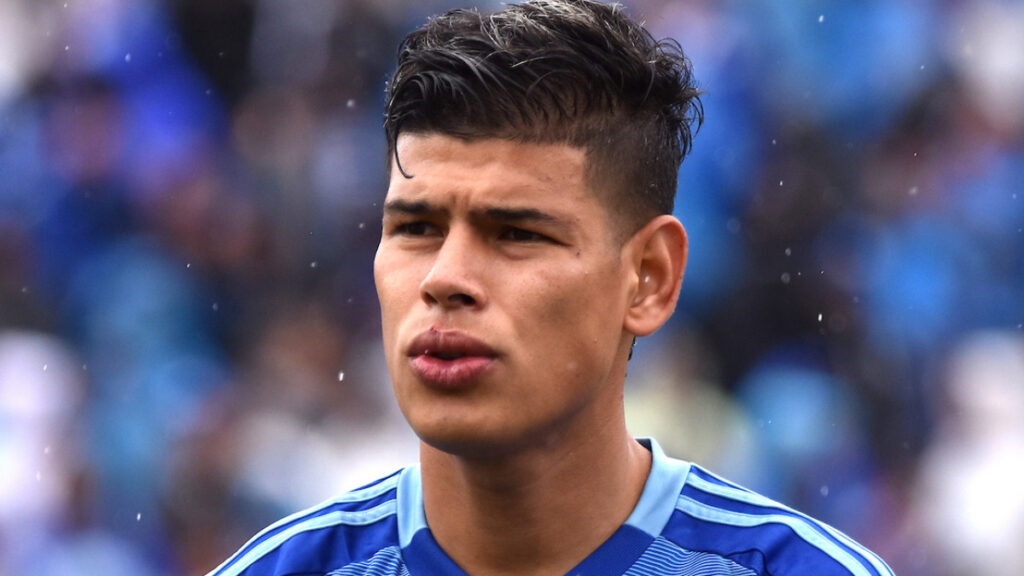 Jorge Arias, en un partido de Millonarios. - Vizzor Image.