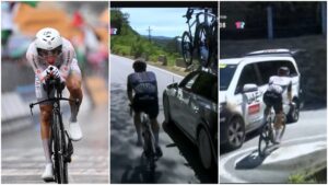 Juan Ayuso se retira en la etapa 18 del Giro de Italia por la picadura de una abeja