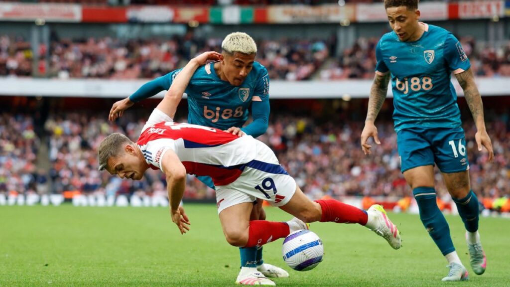 Arsenal cayó 1-2 ante el Bournemouth