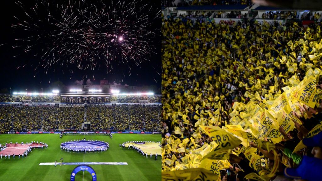 La Afición Azulcrema 5tiñe Las Gradas Del Ciudad De Los Deportes