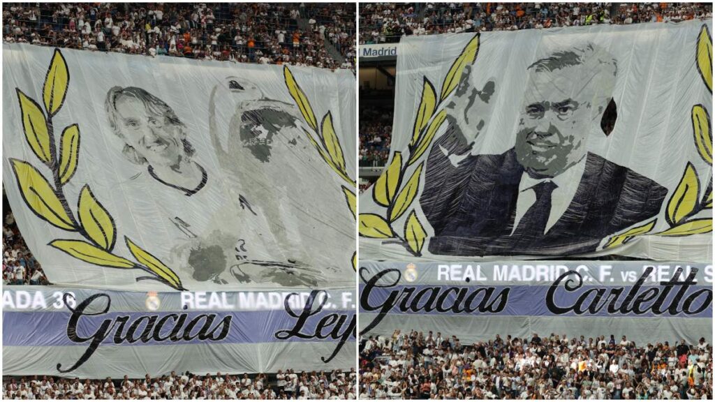 La afición del Real Madrid despide a Modric y Ancelotti | Reuters