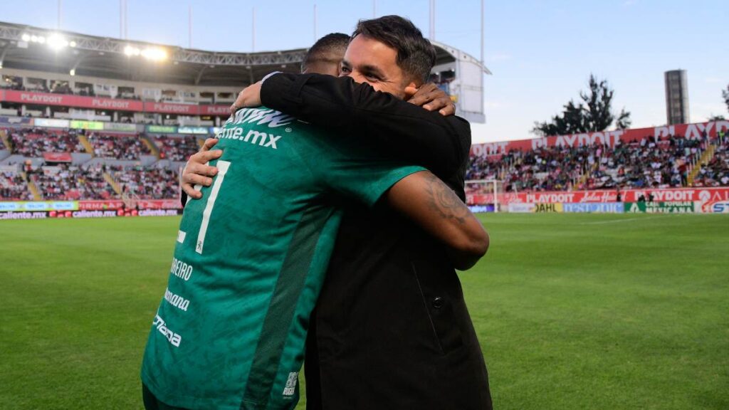 Nicolás Larcamón, extécnico del León