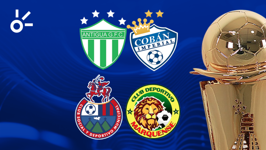 Así se juegan las semifinales de la Liga Nacional de Guatemala Clausura 2025