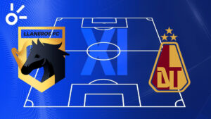 Alineaciones confirmadas del Llaneros vs Deportes Tolima por la Liga BetPlay Dimayor 2025-I