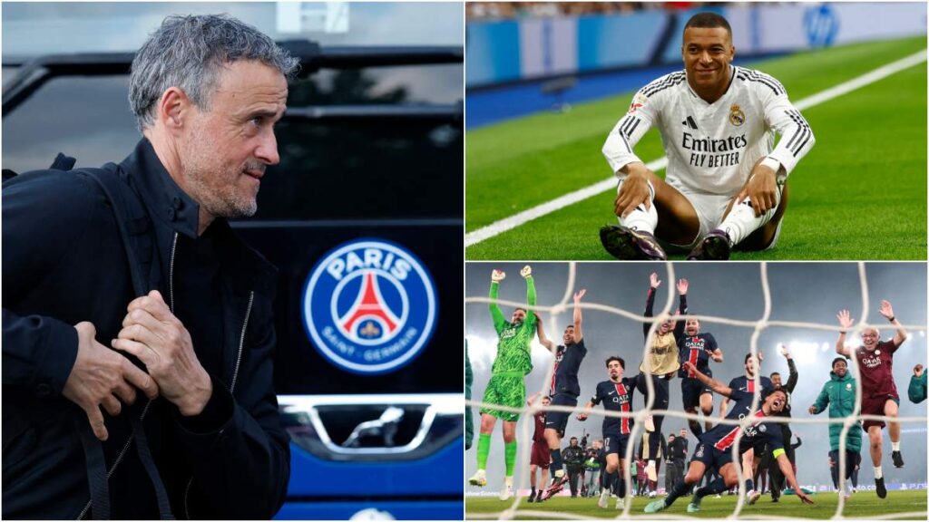 Luis Enrique está a punto de obtener el título que se le negó a Mbappé, Messi y Neymar cuando jugaron juntos en el PSG
