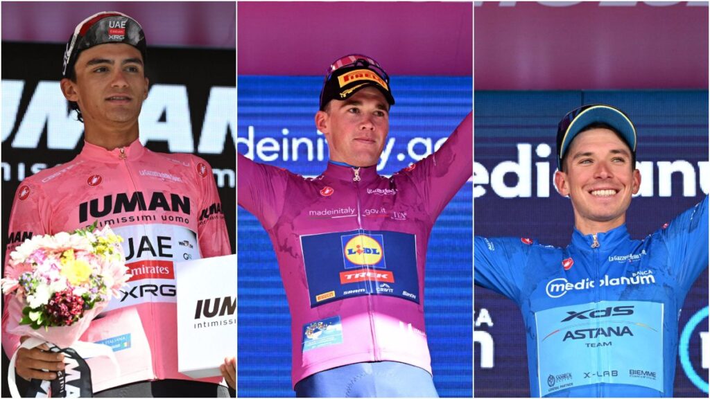 Los distintos magliots del Giro de Italia