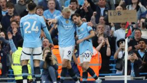 Manchester City encamina el pase a Champions en la despedida de De Bruyne y el regreso de Rodri